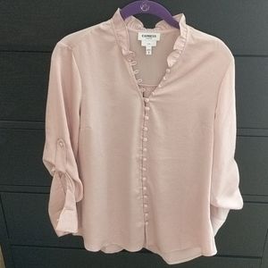 Express Portofino Long-Sleeved Blouse